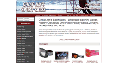 Desktop Screenshot of cheapjims.com